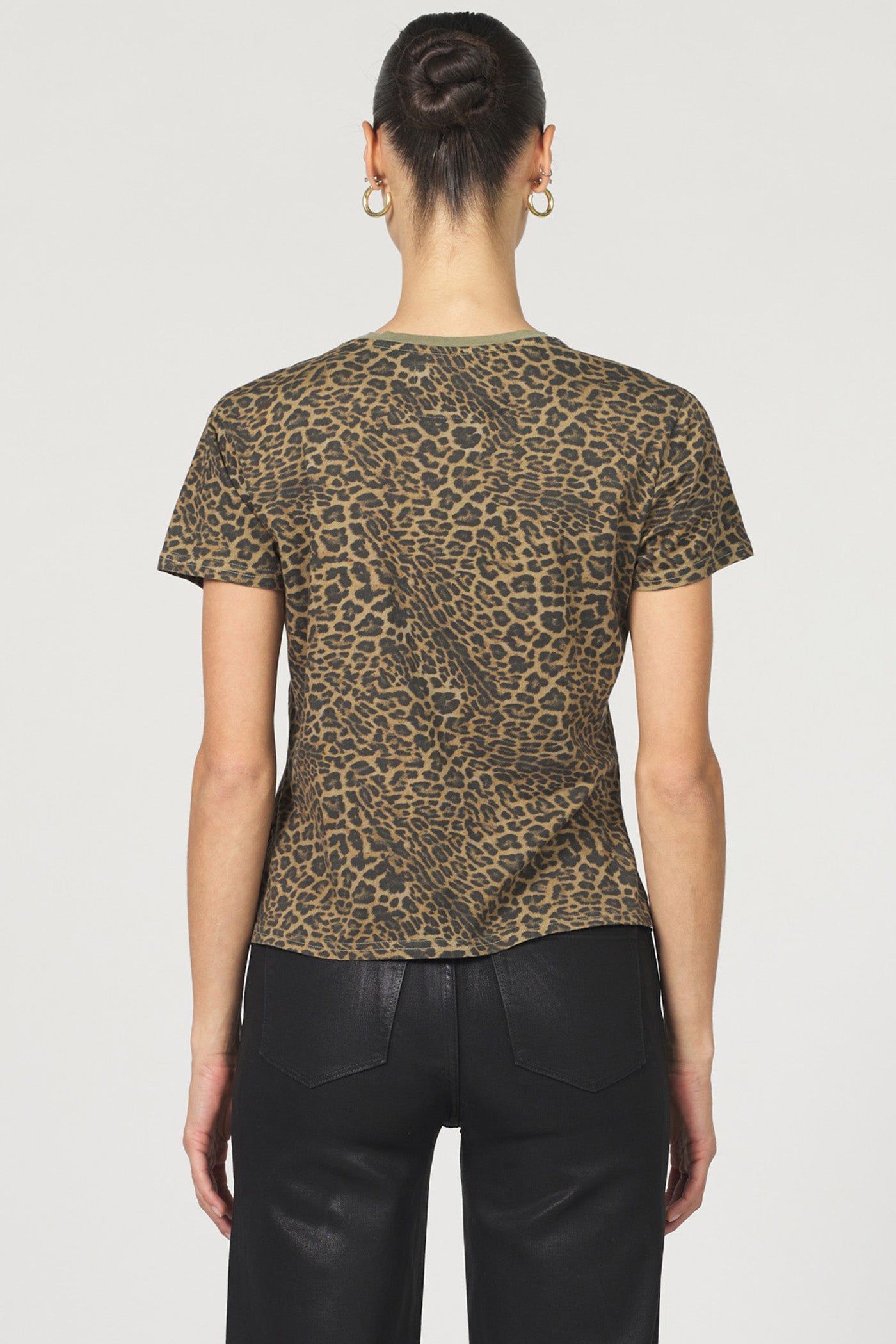 Unity Vetiver Leopard Tee