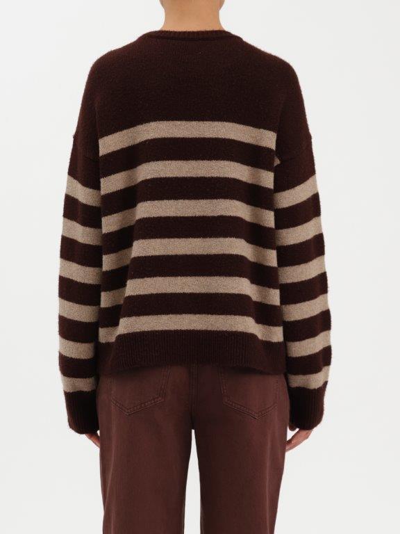 Carlyle Crewneck Striped Sweater