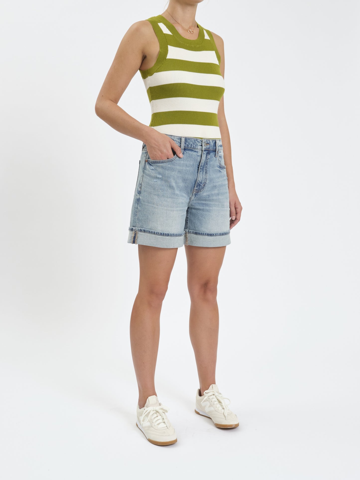 Easy Rider Mid Rise Cuffed Short
