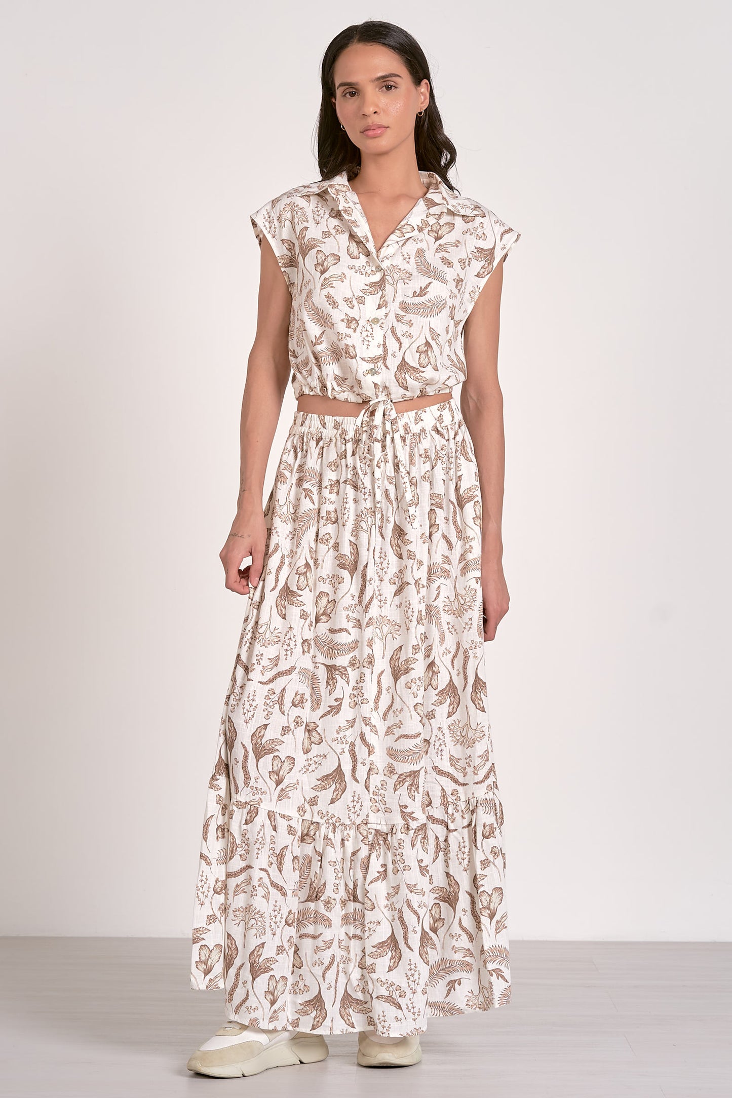 Beatrice Tiered Maxi Skirt