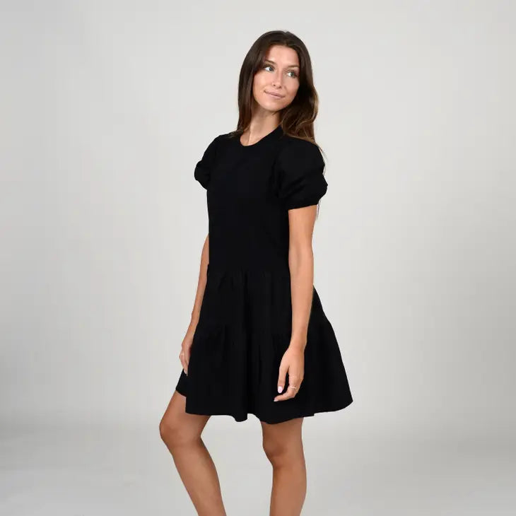 Tamara Jersey Poplin Combo dress