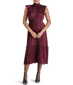 Crinkle Satin Dress