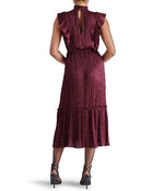 Crinkle Satin Dress