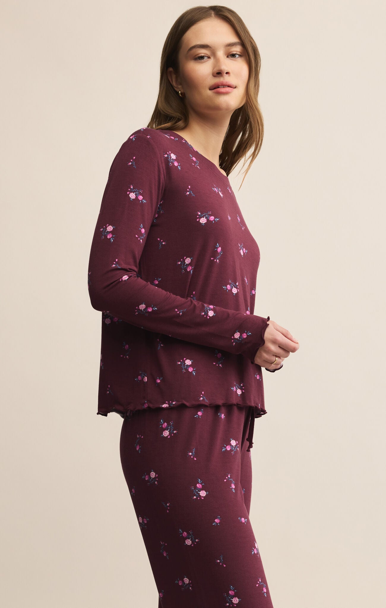 Bella Ditsy L/S Top