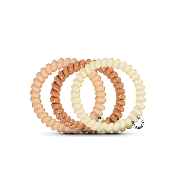 Spiral Hair Coils Small/Neutrals