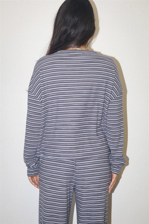 Marty Ultra Soft Stripe Top