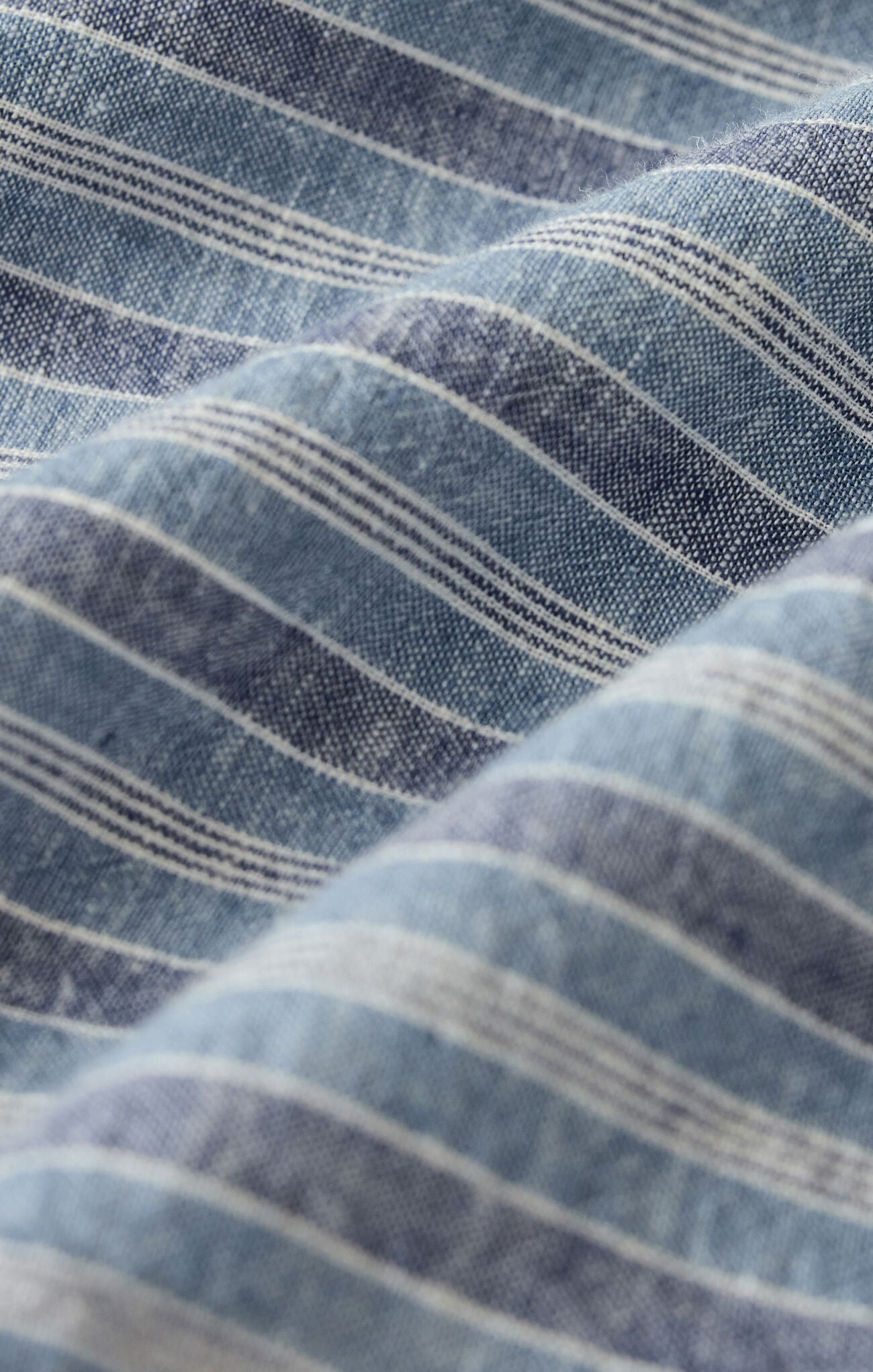 Dawn Striped Linen Wide Leg Pant
