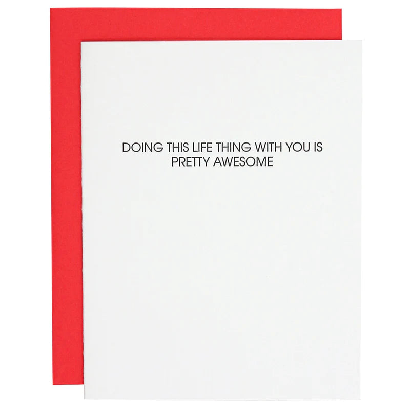 Doing Life With you Card
