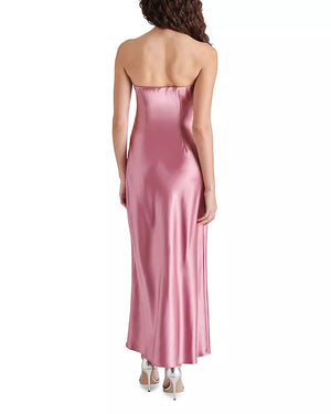 Jessamine Strapless Satin Dress