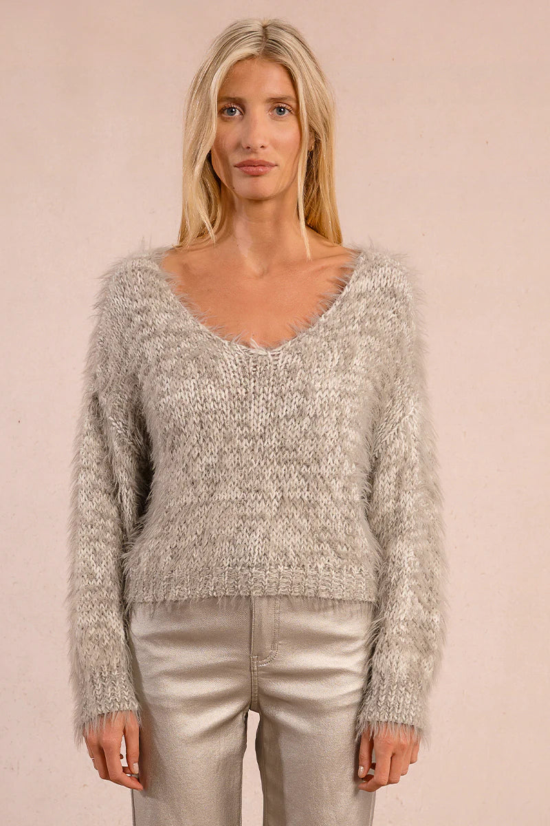 Macy Textured Knit Sweater