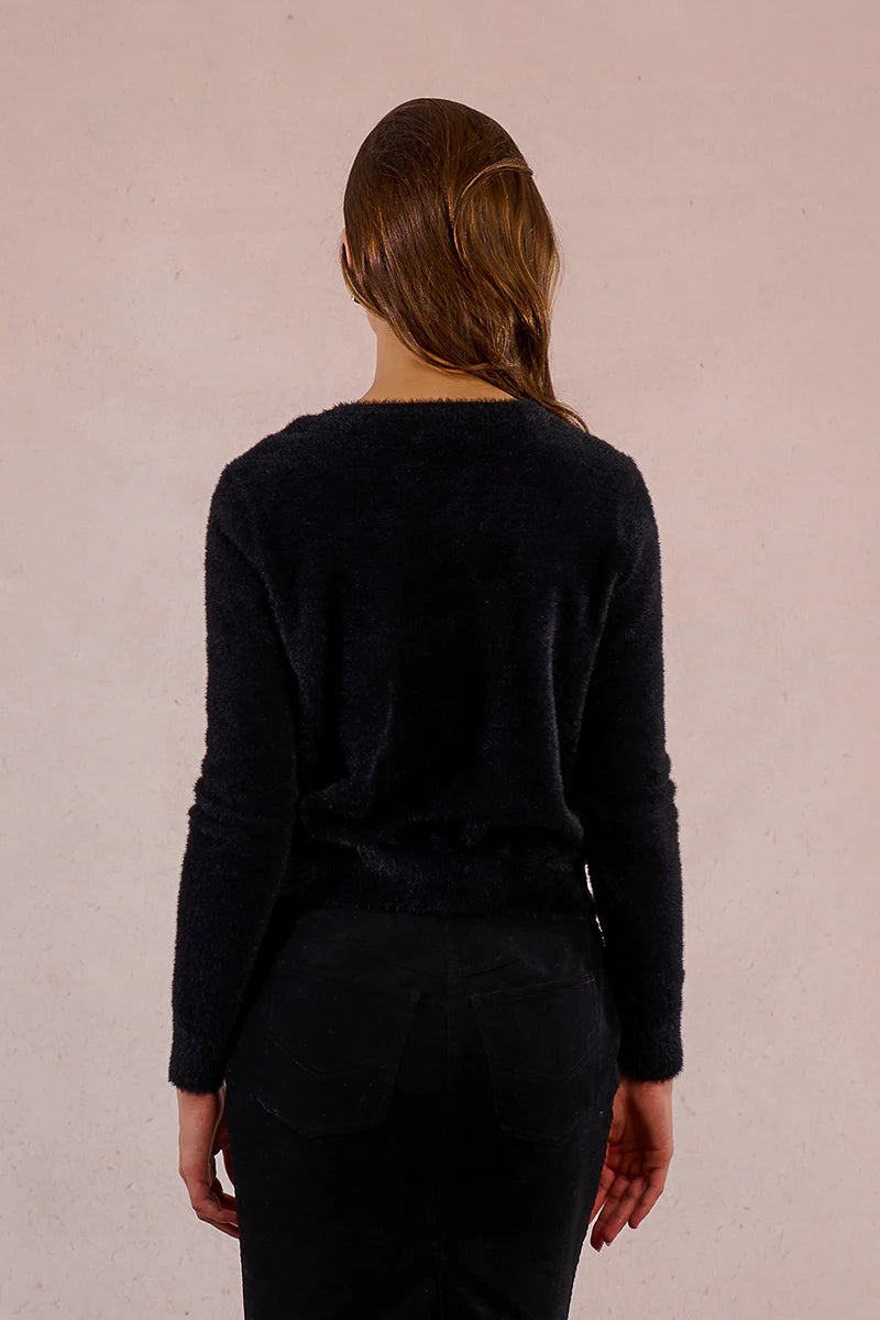 Bella Cardigan W/Embellished Buttons