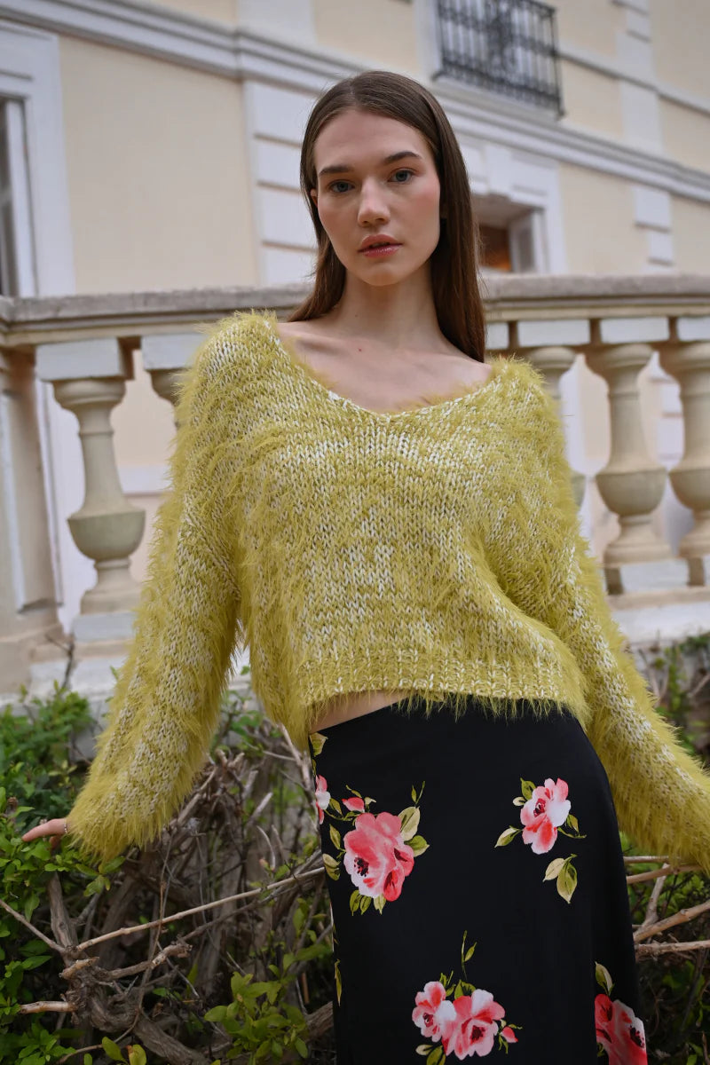 Macy Textured Knit Sweater