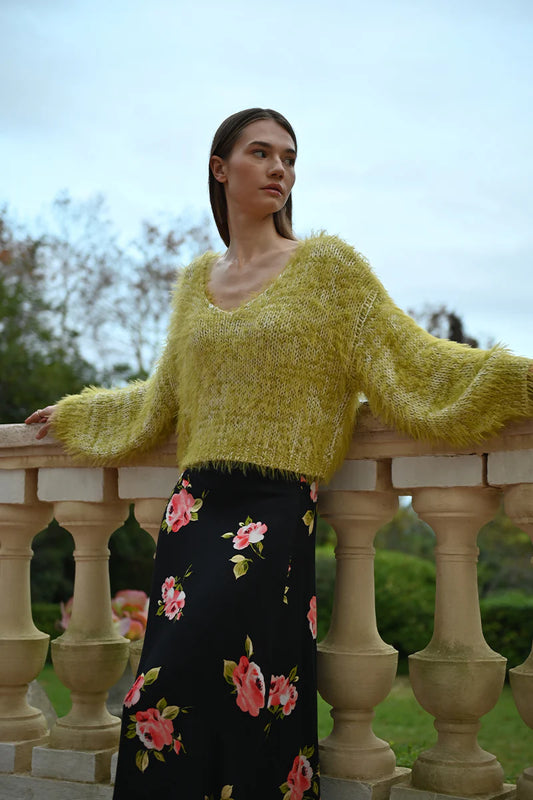 Macy Textured Knit Sweater