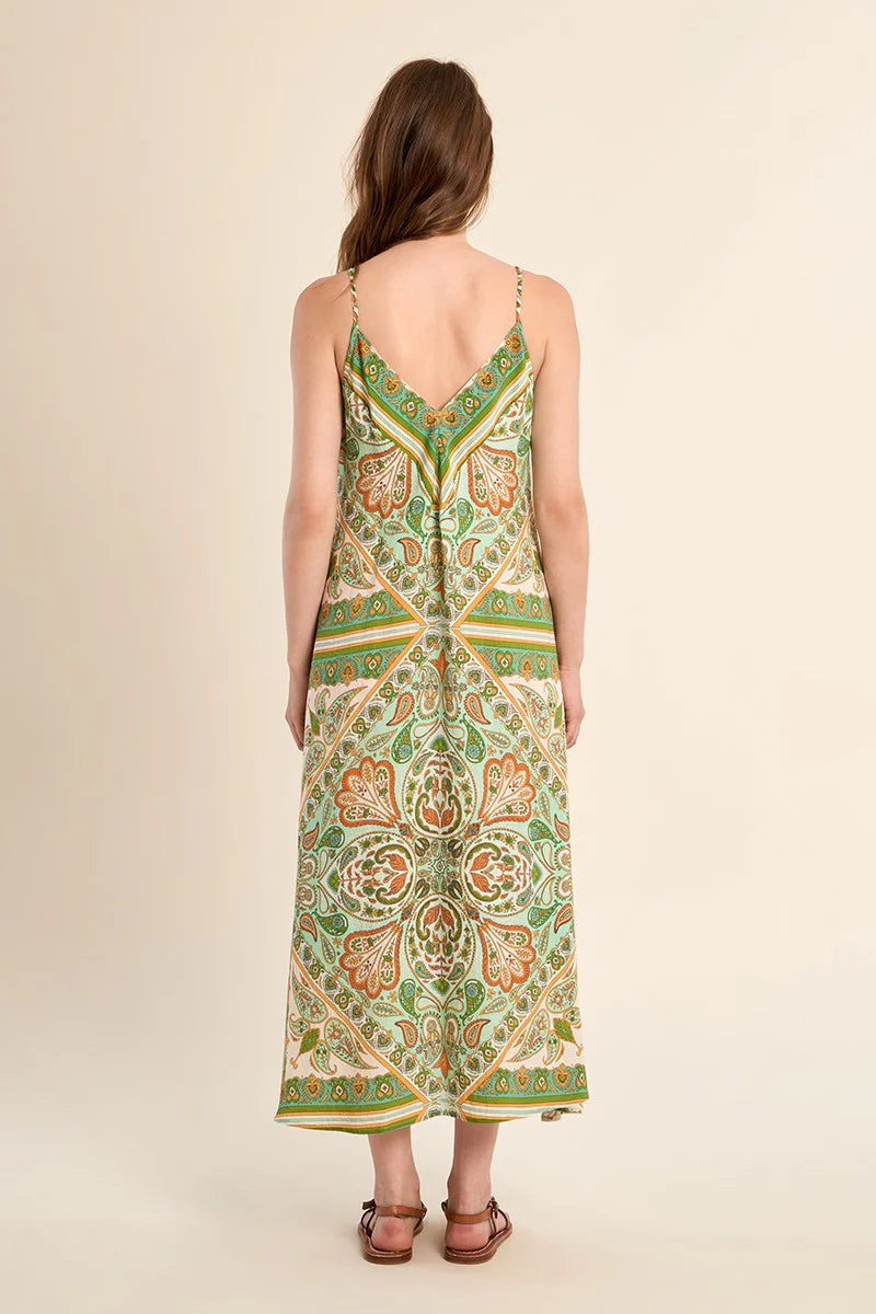 Laurel Printed Maxi Dress