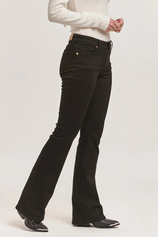 Jaxtyn Black Bootcut Denim
