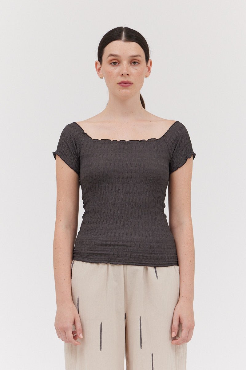 Isabella Woven Top