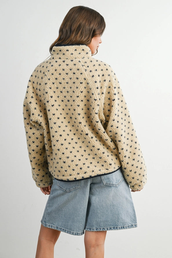 Quinn Fleece Puffer Jacket