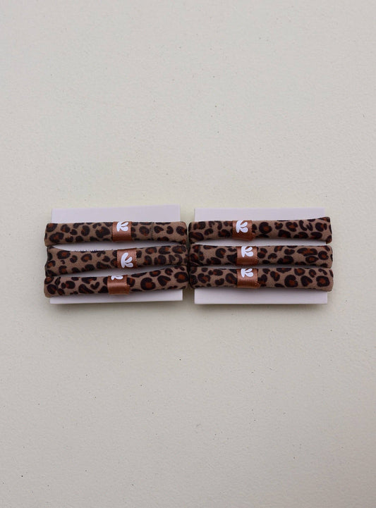 SKINNY HIGH INTENSITY HAIR TIES: ALL CHEETAH