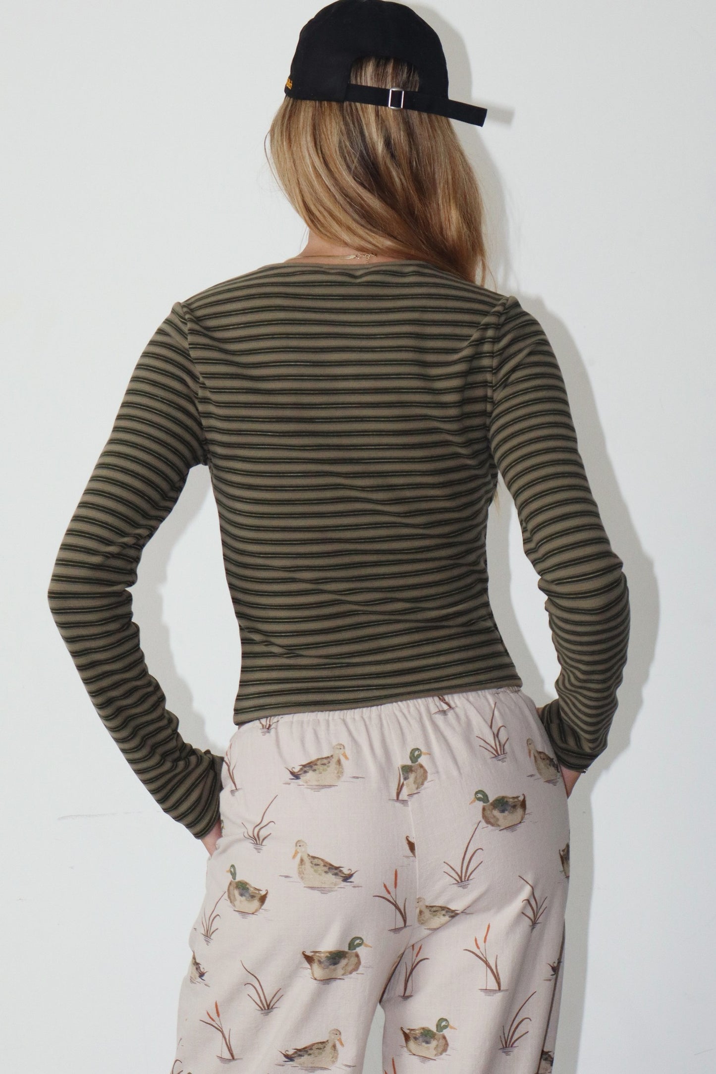 Bree Striped Cardigan