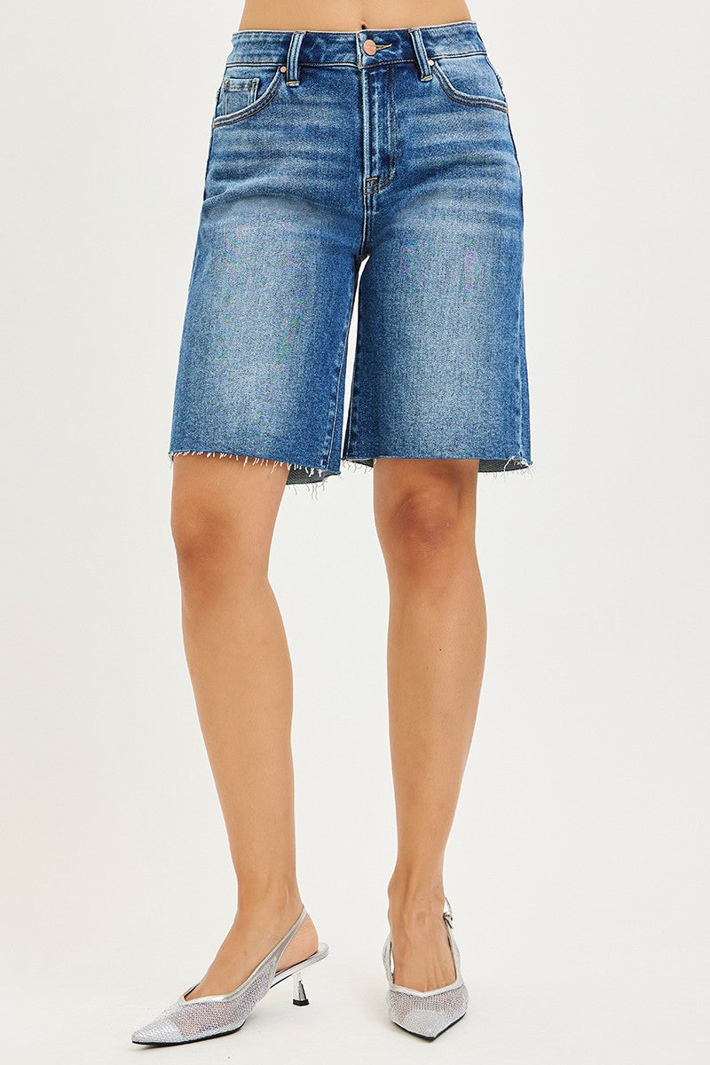 Zoie Bermuda Denim Shorts