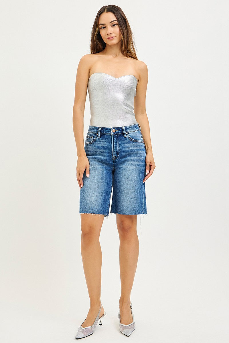 Zoie Bermuda Denim Shorts