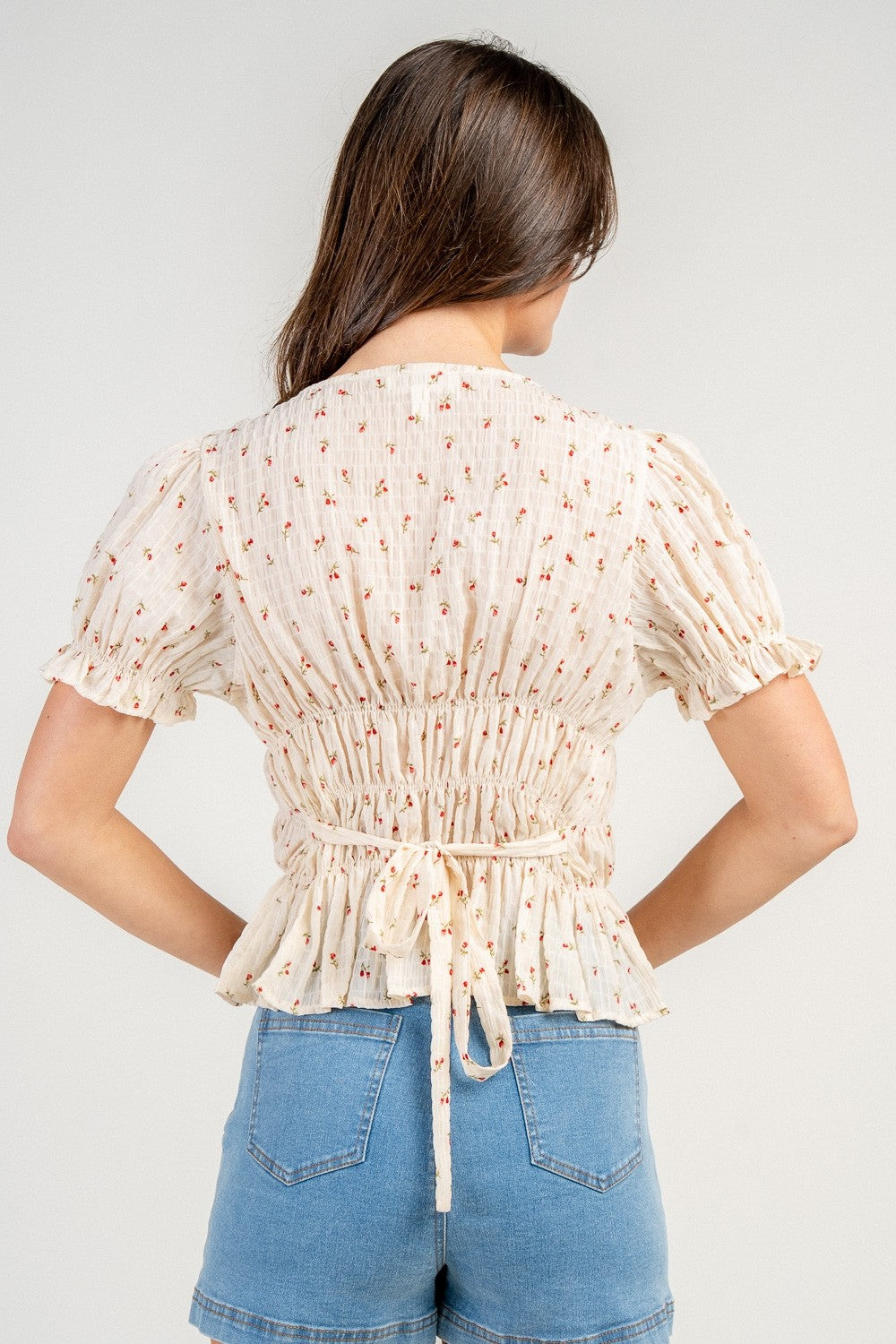 Vera Chiffon Printed Top