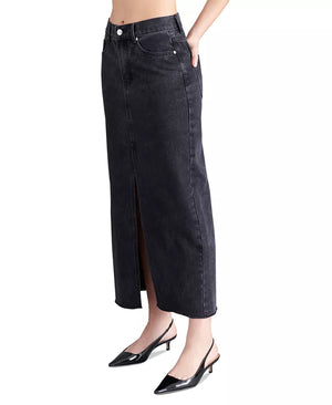 Avani Front Slit Denim Skirt