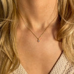 Mini Crystal Star Necklace