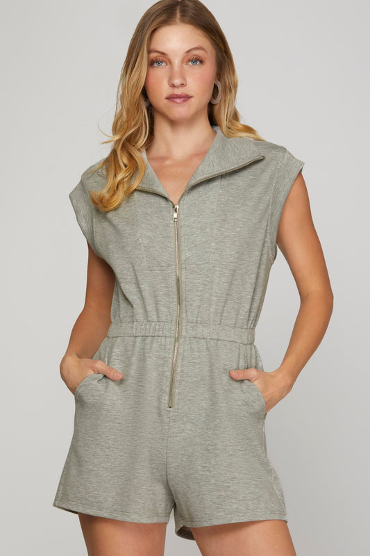 Andrea Front Zip Jumper