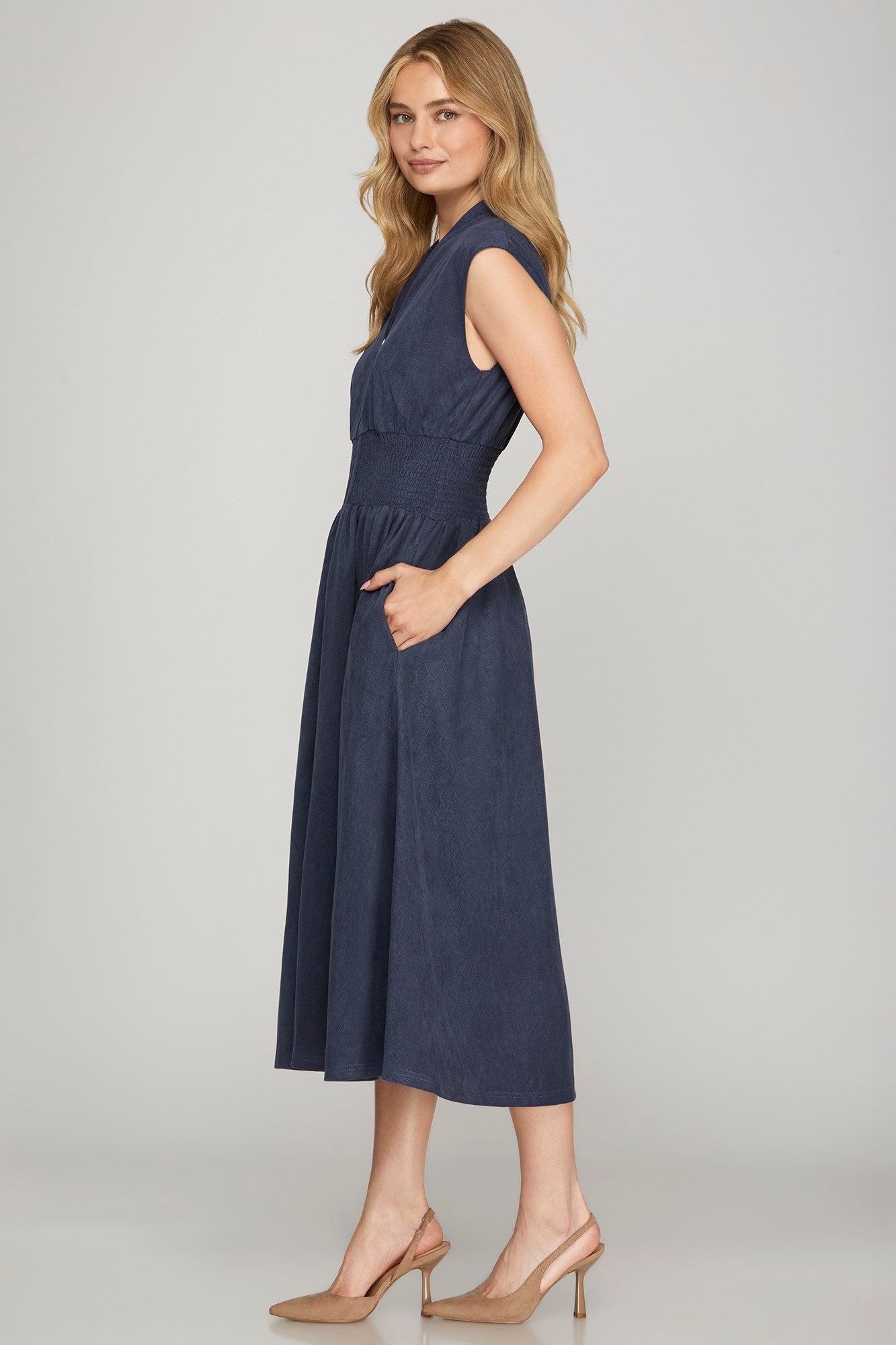 Gwen Midi Zip Dress