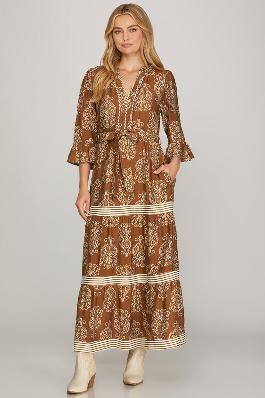 Delilah Tiered Maxi Dress