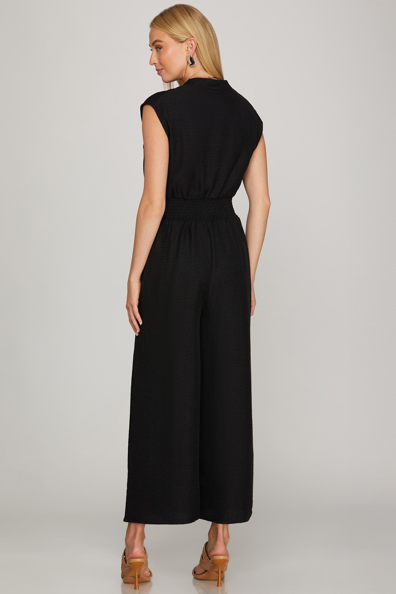 Coco Front Zip Wide Leg Jumpsuit