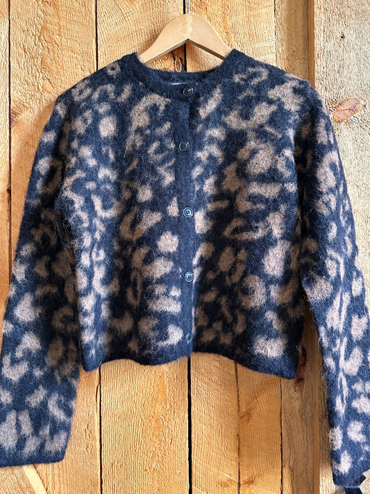 Banksy Leopard Cardigan
