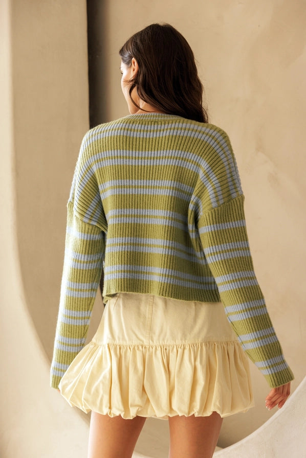 Ryan Striped Pullover Sweater