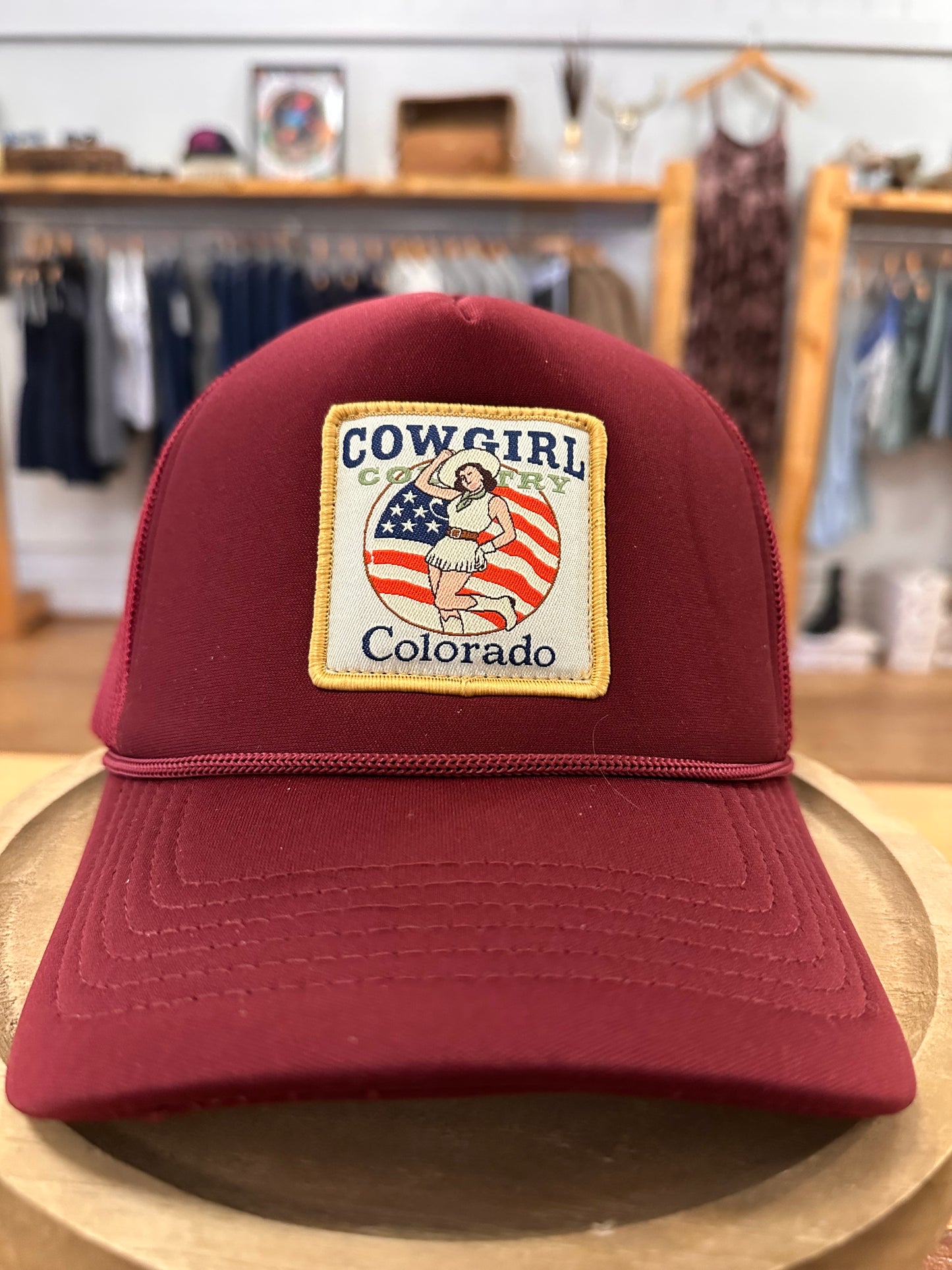 Cowgirl Country Colorado Trucker Hat