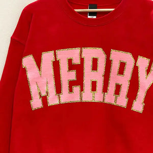 Merry Holiday Oversized Sweatshirt