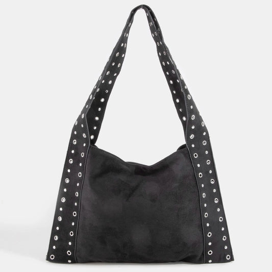 Rebecca Suede Shoulder Bag