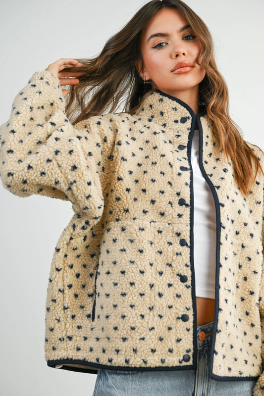 Quinn Fleece Puffer Jacket