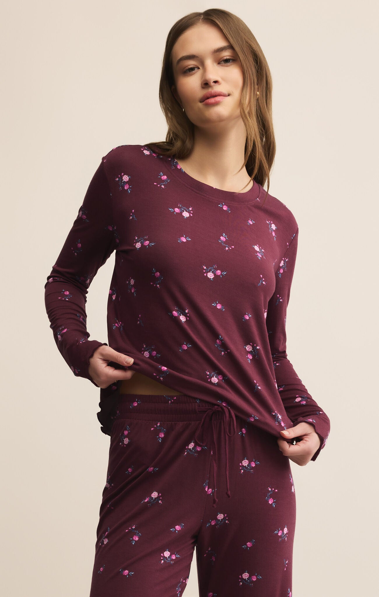 Bella Ditsy L/S Top