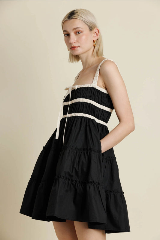 Gracie Contrast Mini Dress