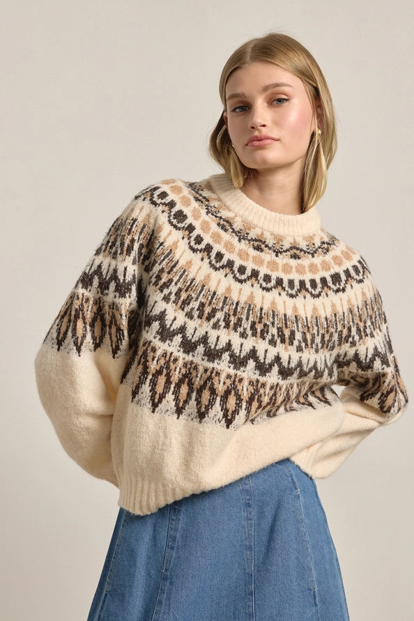 Colette Nordic Pattern Knit