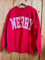 Merry Holiday Oversized Sweatshirt