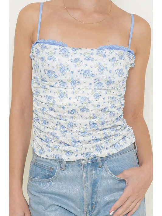 Kimberly Ditsy Floral Top