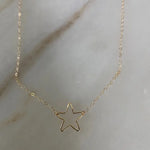 Wire Wrapped Star Necklace
