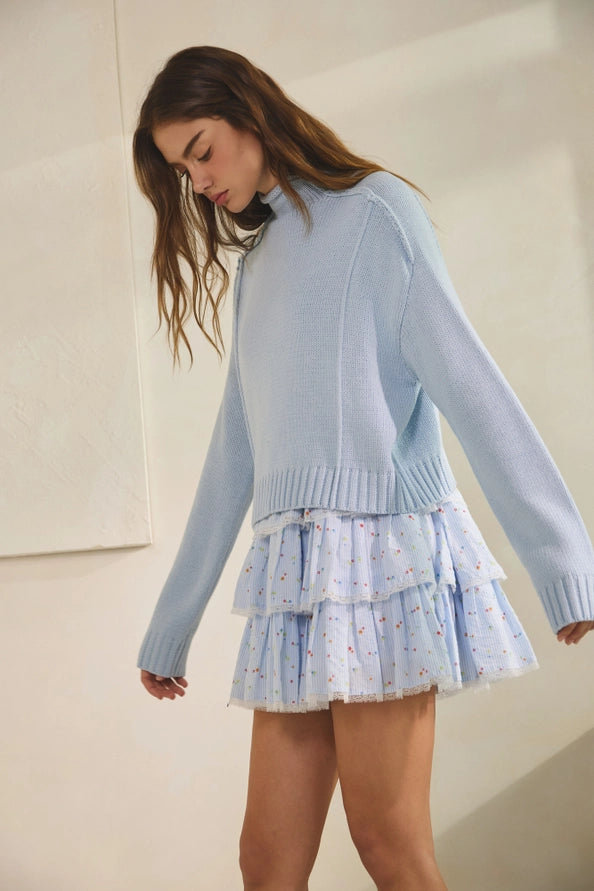 Lennon Mock Neck Sweater