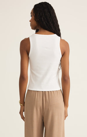 Hadley White Tank Top