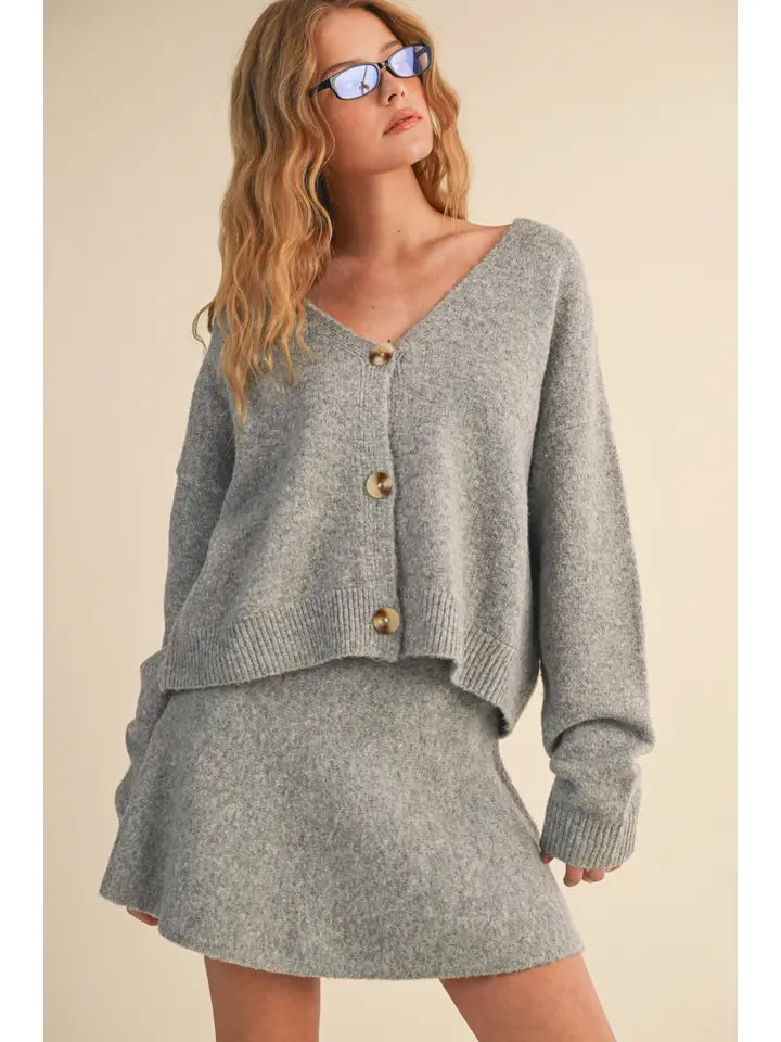 Savannah Oversized Button Down Cardigan