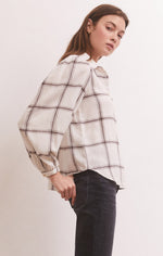 Overland Plaid Blouse
