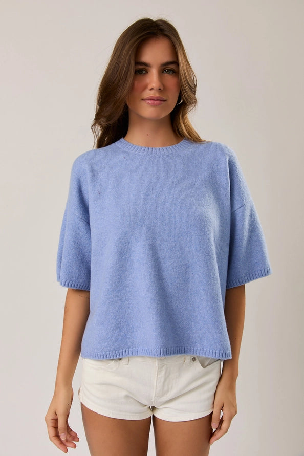 Kerstin Short Sleeve Sweater Top