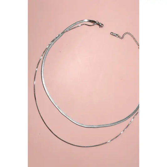 Stainless Steel Tarnish Free Multi Layer Necklace